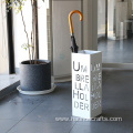 Creative letters umbrella barrel umbrella rack